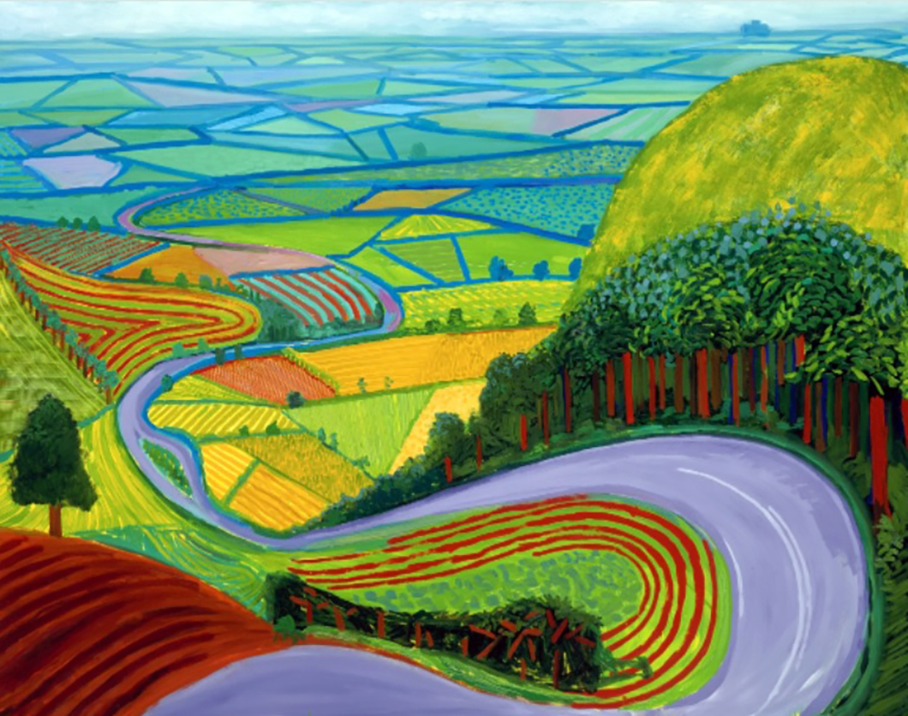 Painting of the Month - Garrowby Hill (1998)