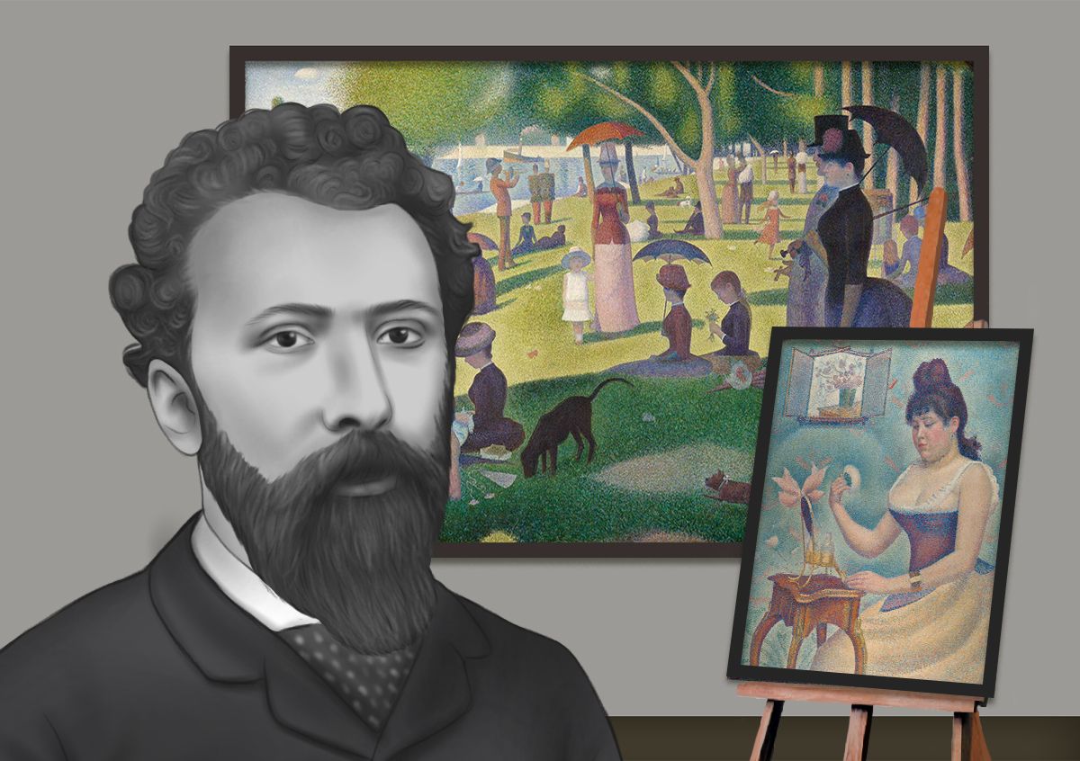 Painting of the Month - A Sunday on La Grande Jatte  thumb