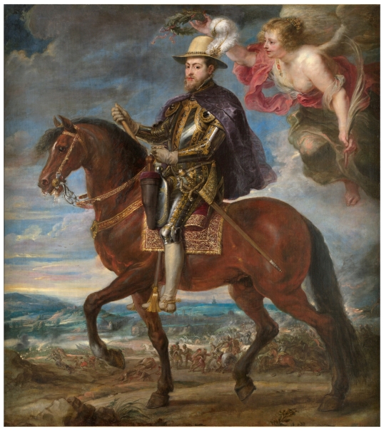 Painting of the Month - Philip II on Horseback (1527-1598) by Peter Paul Rubens thumb