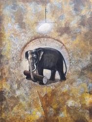 Elephant in Gold