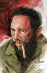 Castro with Cigar