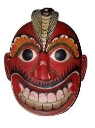 Maru Sanniya Mask - Vibrant Demon Series thumb