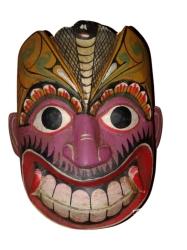 Kapala Sanniya Mask - Vibrant Demon Series