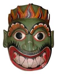 Gini Jala Sanniya Mask - Vibrant Demon Series