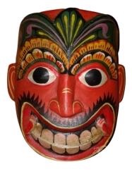 Kola Sanniya Mask - Vibrant Demon Series 