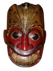 Slesma Sanniya Mask - Vibrant Demon Series 